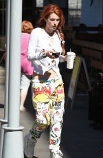 BELLA THORNE Out and About in Los Angeles 10/06/2017