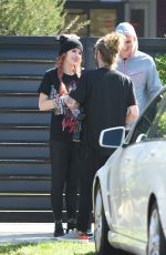 BELLA THORNE Out and About in Los Angeles 10/08/2017