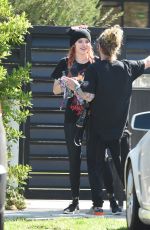 BELLA THORNE Out and About in Los Angeles 10/08/2017