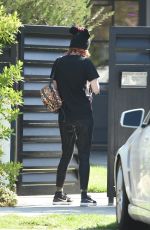 BELLA THORNE Out and About in Los Angeles 10/08/2017