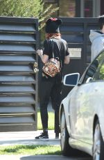 BELLA THORNE Out and About in Los Angeles 10/08/2017