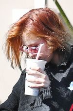 BELLA THORNE Out for Coffee in Los Angeles 10/12/2017