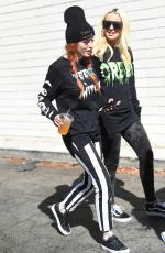 BELLA THORNE Out in Los Angeles 10/07/2017