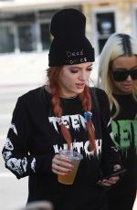 BELLA THORNE Out in Los Angeles 10/07/2017