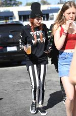 BELLA THORNE Out in Los Angeles 10/07/2017