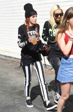 BELLA THORNE Out in Los Angeles 10/07/2017