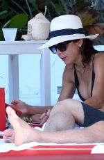 BETHENNY FRANKEL in Bikini at a Pool in Miami 10/08/2017