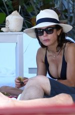 BETHENNY FRANKEL in Bikini at a Pool in Miami 10/08/2017