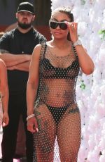 BLAC CHYNA Aarrives at Amber Rose