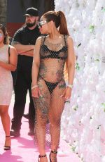 BLAC CHYNA Aarrives at Amber Rose