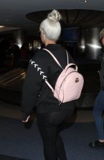 BLAC CHYNA at Los Angeles International Airport 10/09/2017