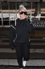BLAC CHYNA at Los Angeles International Airport 10/09/2017