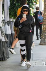 BLAC CHYNA Out and About in Los Angeles 10/17/2017