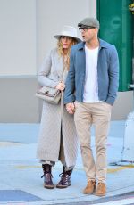 BLAKE LIVELY and Ryan Reynolds Out in New York 10/17/2017