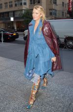 BLAKE LIVELY Arrives at a Office Building in New York 10/16/2017