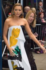 BLAKE LIVELY Arrives at Good Morning America in New York 10/16/2017