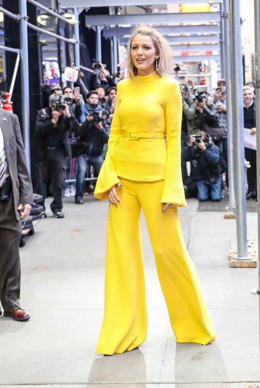 BLAKE LIVELY at Good Morning America in New York 10/16/2017