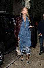 BLAKE LIVELY Leaves All I See Is You Special Event in New York 10/16/2017