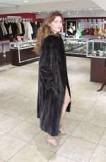 BLANCA BLANCO Shopping in Beverly Hills for an Used Fur Coat 10/12/2017