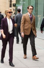 BOJANA NOVAKOVIC on the Set of Instinct in New York 10/13/2017