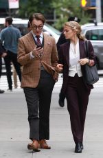 BOJANA NOVAKOVIC on the Set of Instinct in New York 10/13/2017