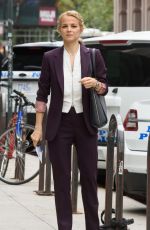 BOJANA NOVAKOVIC on the Set of Instinct in New York 10/13/2017