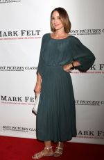 BREE TURNER at Mark Felt: The Man Who Brought Down the White House Premiere in Beverly Hills 09/27/2017