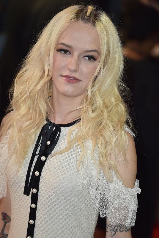 BRIA VINAITE at The Florida Project Official Screening at 61st BFI London Film Festival 10/13/2017