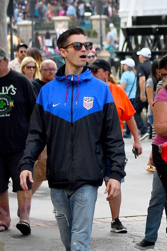 BRIE LARSON and Alex Greenwald Out in Disneyland 10/19/2017