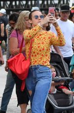 BRIE LARSON and Alex Greenwald Out in Disneyland 10/19/2017