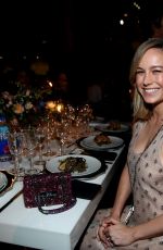 BRIE LARSON at V Magazine Dinner in Honor of Karl Lagerfeld in New York 10/23/2017