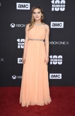 BRIGHTON SHARBINO at The Walking Dead, Season 8 Premiere in Los Angeles 10/22/2017