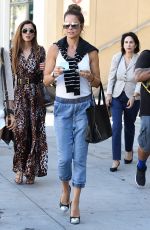 BROOKE BURKE at Cafe Gratitude in Beverly Hills 10/05/2017