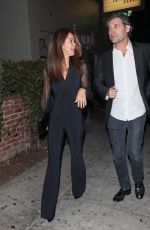 BROOKE BURKE Night Out in West Hollywood 10/13/2017