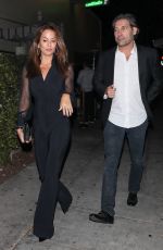 BROOKE BURKE Night Out in West Hollywood 10/13/2017