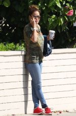 BROOKE BURKE Out and About in Los Angeles 10/12/2017
