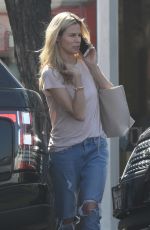 BROOKE BURNS Heading to Pink Cheeks Salon in Los Angeles 10/19/2017