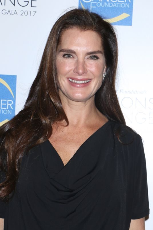BROOKE SHIELDS at Skin Cancer Foundation’s Champions for Change Gala in New York 10/17/2017