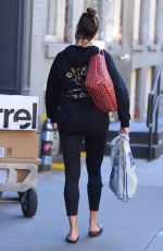BROOKE SHIELDS Heading to a Gym in New York 10/03/2017