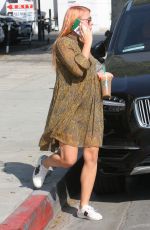 BUSY PHILIPPS Out for Coffe in Los Angeles 10/12/2017