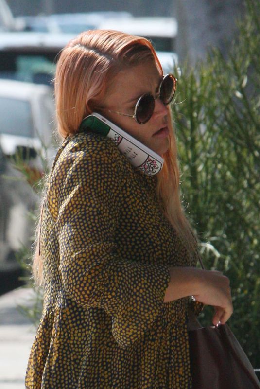 BUSY PHILIPPS Out for Coffe in Los Angeles 10/12/2017
