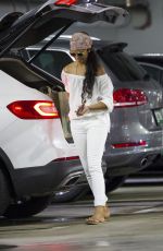 CAMILA ALVES Out Shopping in Miami 10/28/2017