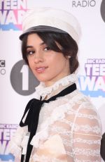 CAMILA CABELLO at BBC Radio 1 Teen Awards 2017 in London 10/22/2017