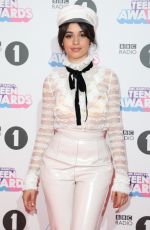 CAMILA CABELLO at BBC Radio 1 Teen Awards 2017 in London 10/22/2017