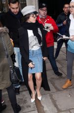 CAMILA CABELLO Leaves BBC Radio in London 01/19/2017