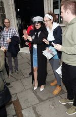 CAMILA CABELLO Leaves BBC Radio in London 01/19/2017