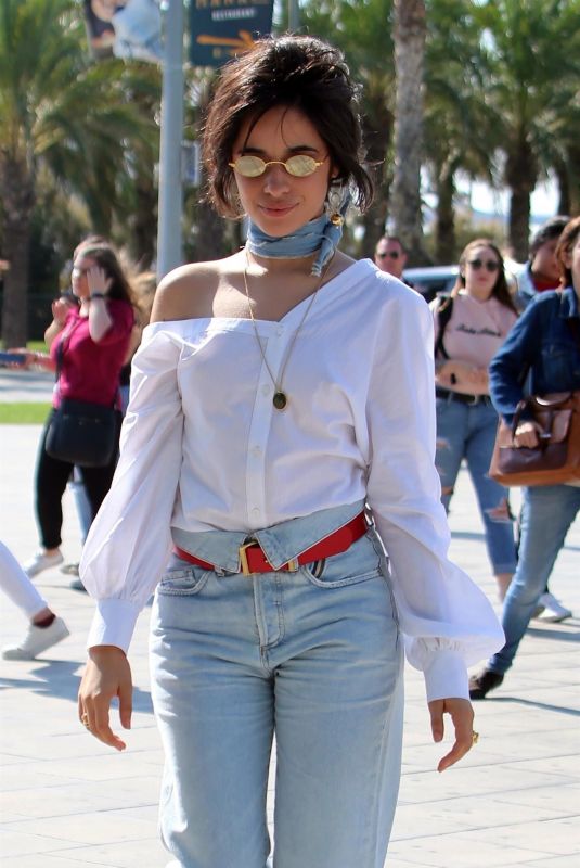CAMILA CABELLO Out and About in Barcelona 10/11/2017