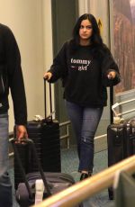 CAMILA MENDES Arrives in Vancouver to Film Riverdale 10/01/2017