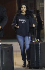 CAMILA MENDES Arrives in Vancouver to Film Riverdale 10/01/2017