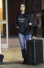 CAMILA MENDES Arrives in Vancouver to Film Riverdale 10/01/2017